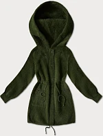 Vlněná vojenská bunda z alpaky (W017#)