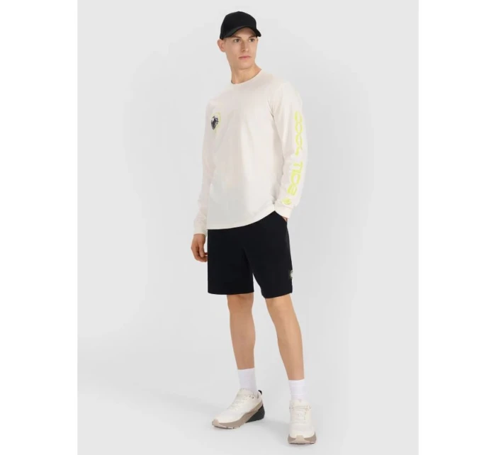 Pánské tričko s potiskem Regular Longsleeve model 21434584 pánské - 4F Pánské tričko s potiskem Regular Longsleeve model 21434584 pánské - 4F