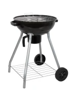 KULOVÝ ZAHRADNÍ GRIL REX STEEL 46CM S POPELNÍKEM