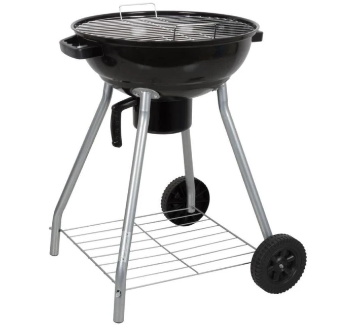 KULOVÝ ZAHRADNÍ GRIL REX STEEL 46CM S POPELNÍKEM