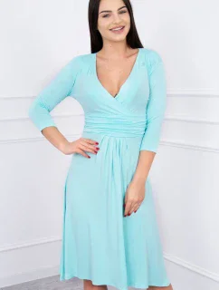 Šaty s průstřihem pod prsy mincovna