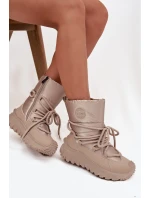 Kožené sněhule na platformě model 21728499 - Lee Cooper