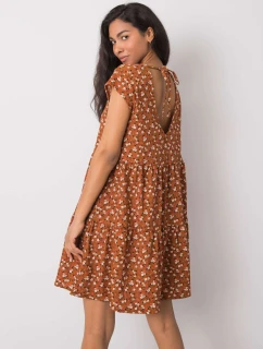 Šaty model 17338805 světle hnědé - FPrice