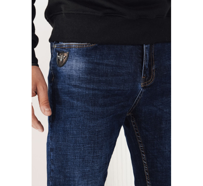 Pánské modré džínové kalhoty Dstreet UX4220