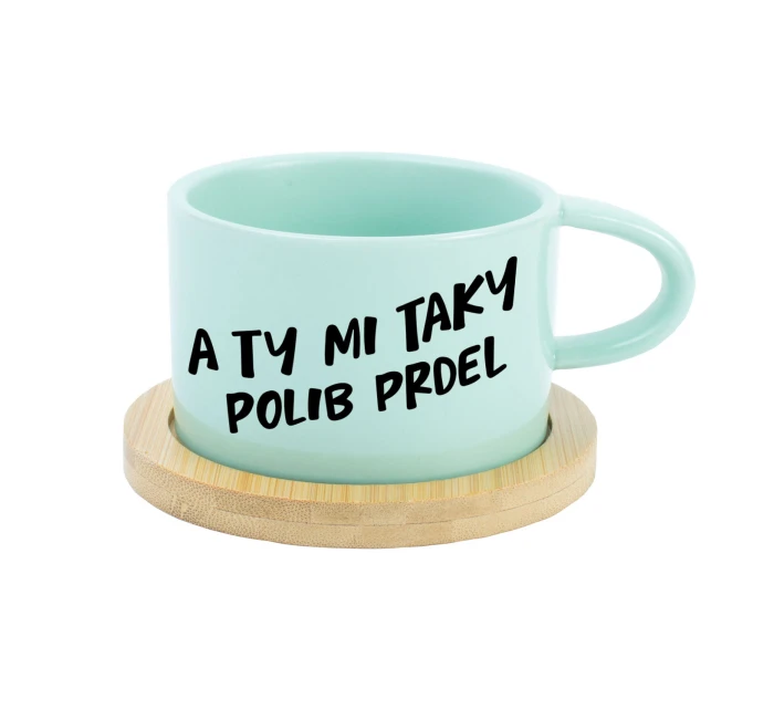 A TY MI TAKY POLIB PRDEL - mint hrníček makronka 200 ml