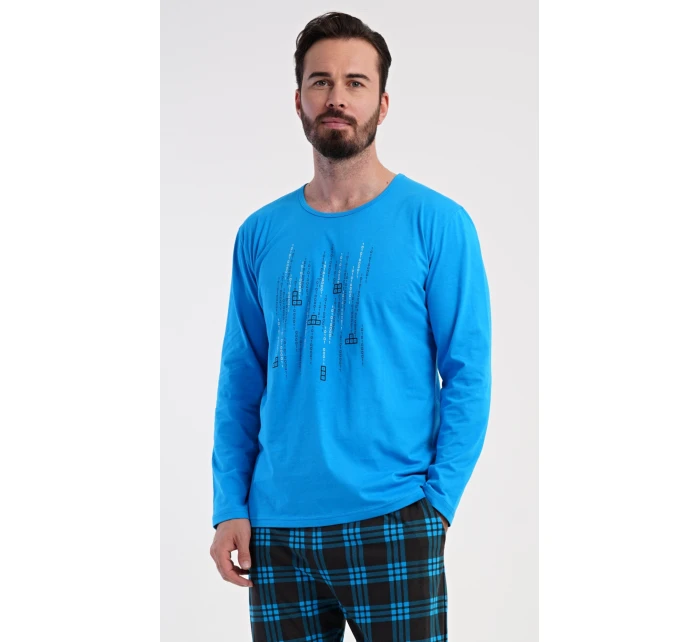 Pánské pyžamo dlouhé model 21943589 - Vienetta MAN