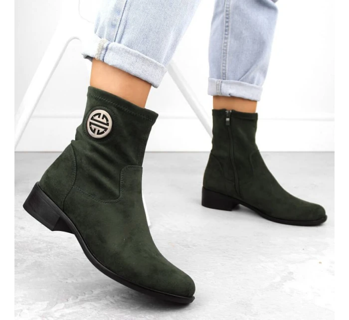 Semišové boty Jezzi W ASA198-28 JEZ432B Semišové boty Jezzi W ASA198-28 JEZ432B