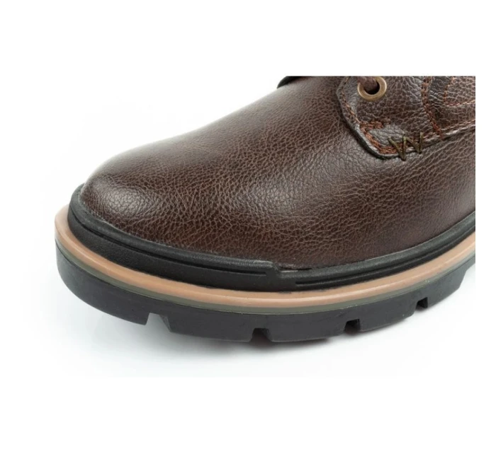 Wrangler Nevada pánské boty sable boty boty smart fashion tmavě hnědé