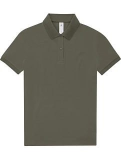 B&C My Polo 210 /women Dámské piqué polo z těžké bavlny 01.W463 camo green