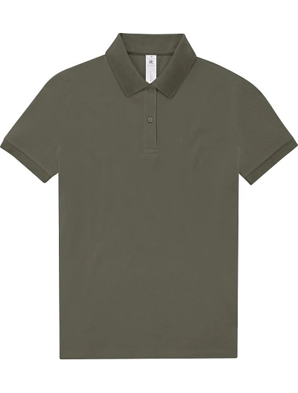 B&C My Polo 210 /women Dámské piqué polo z těžké bavlny 01.W463 camo green B&C My Polo 210 /women Dámské piqué polo z těžké bavlny 01.W463 camo green
