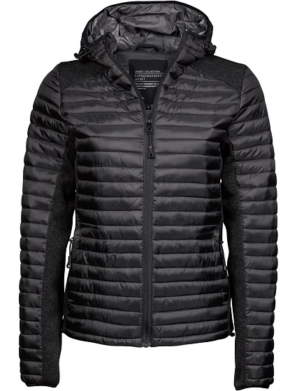 Tee Jays TJ 9611 Dámská outdoorová bunda Crossover 18.9611 black/black melange Tee Jays TJ 9611 Dámská outdoorová bunda Crossover 18.9611 black/black melange