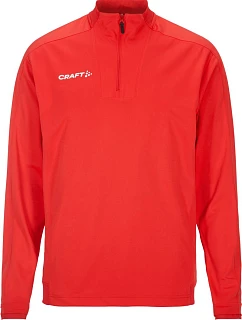 Evolve 2.0 Half Zip M Pánská tréninková bunda s 1/4 zipem model 22468309 bright red - Craft Teamwear