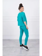 Sada Queen s potiskem zelená Sada Queen s potiskem zelená