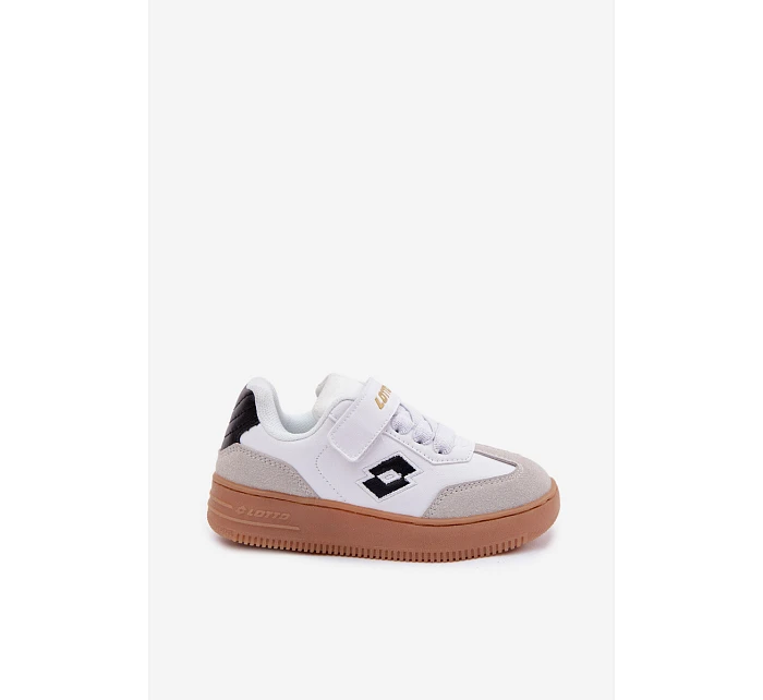 Dětské tenisky na suchý zip Bílé model 22101595 - Big Star Shoes Dětské tenisky na suchý zip Bílé model 22101595 - Big Star Shoes