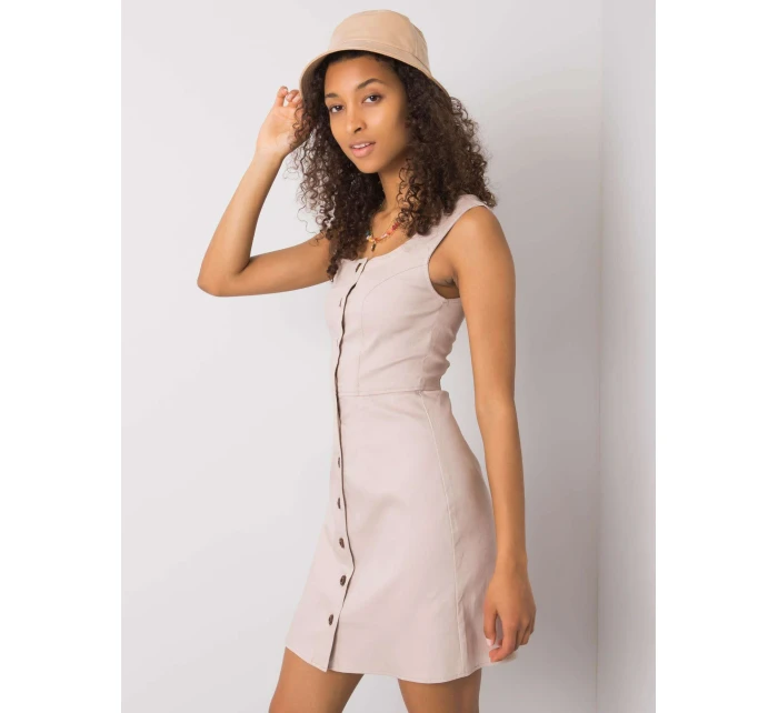 Šaty LK SK 508246.13P béžová