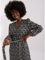 Šaty LK SK 509474 2.55P šedá černá