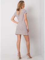 Šaty TW SK G 076.81P bílá a červená