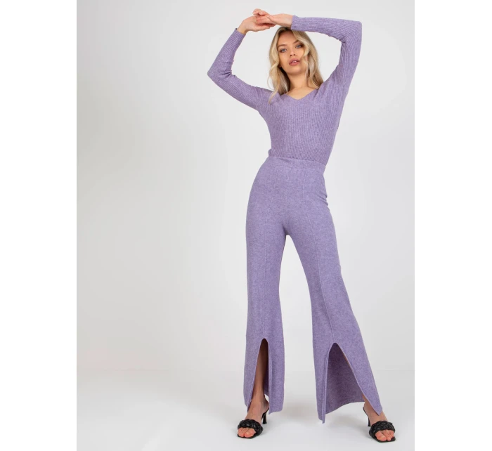 Kalhoty VI SP 20271.97 fialová