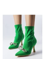 Boty na podpatku model 205875 Solea Boty na podpatku model 205875 Solea