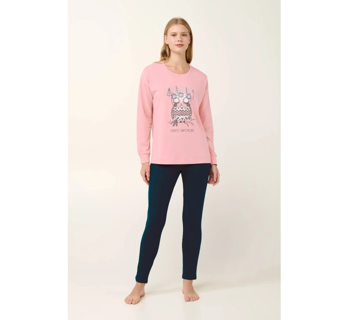 Dámské bavlněné pyžamo s potiskem   model 20617594 - Vamp