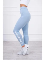 Modré legínové kalhoty Brooklyn Modré legínové kalhoty Brooklyn
