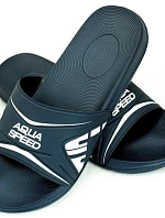 Plavecká unisex 45obuv do bazénu Dakota 10 Tmavě modrá s bílou - AQUA SPEED
