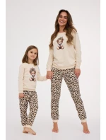 Pyžamo Cornette 671/429 Panther long/r S-2XL dámské