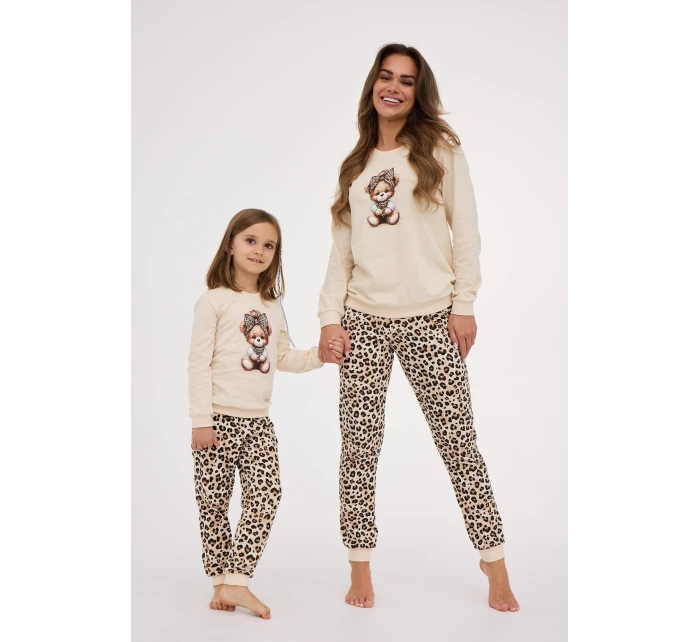 Pyžamo Cornette 671/429 Panther long/r S-2XL dámské
