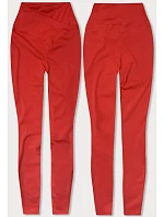 Dámské lycrové legíny červené (XL001-5) Dámské lycrové legíny červené (XL001-5)