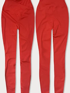 Červené dámské legíny model 18462739 - J.STYLE