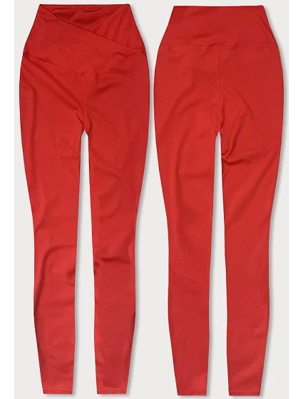 Dámské lycrové legíny červené (XL001-5) Dámské lycrové legíny červené (XL001-5)