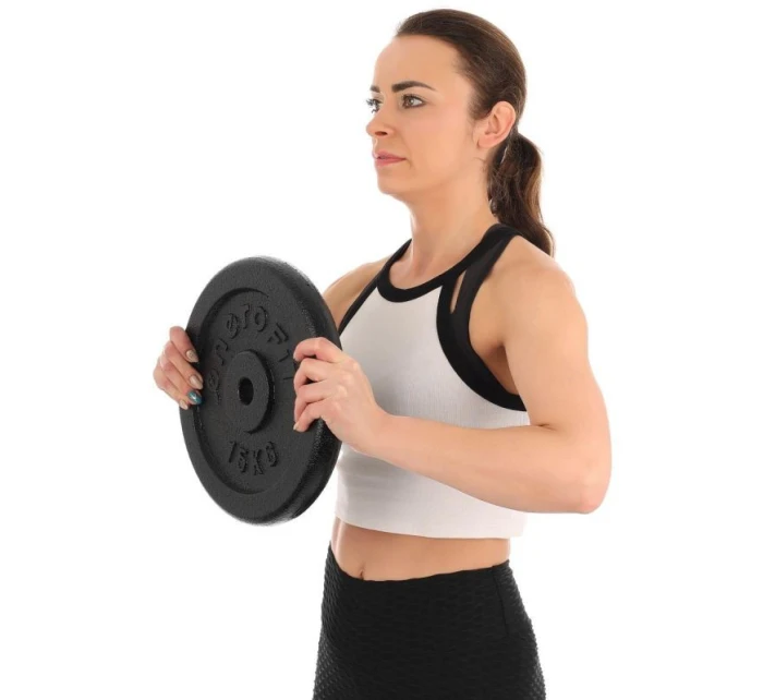 ČERNÁ CELULÁRNÍ HMOTNOST 15 KG ENERO FIT fi26.5