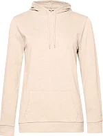 B&C #Hoodie /women Dámská mikina s kapucí 01.W04W pale pink