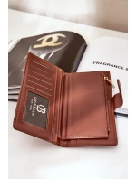 Dámská Peněženka Z Eko Kůže Hnědá Kalinessa