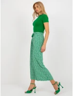 Kalhoty D73770R62237A zelená