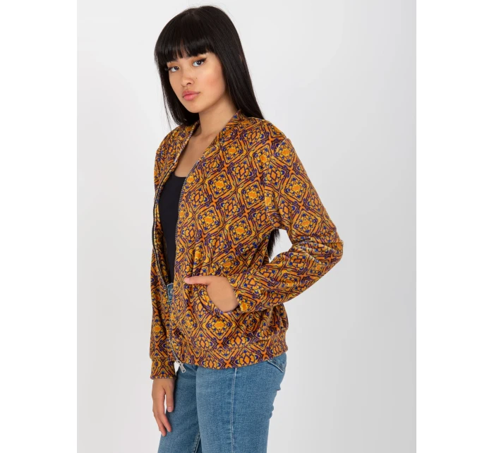 Mikina RV BL 8185.86 tmavě žlutá