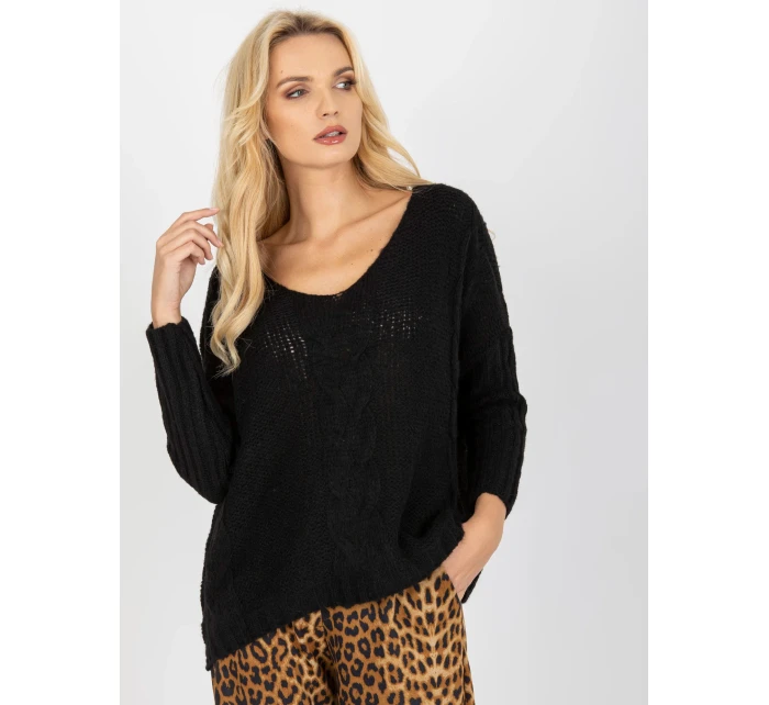 Dámský svetr TW SW BI  černý model 17714602 - FPrice