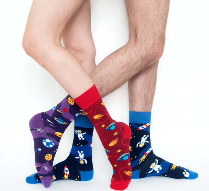 Banánové ponožky Sada ponožek Cosmic Set