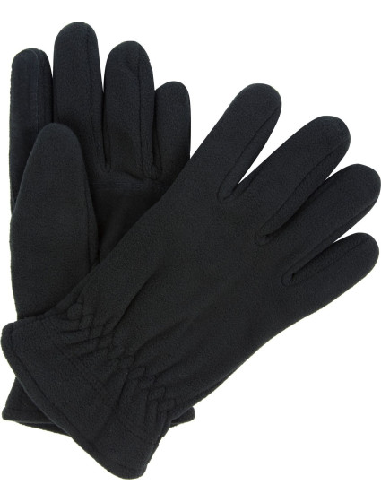 Pánské fleecové rukavice Regatta RMG014 Kingsdale Glove Černé