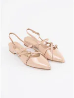 Výborné lodičky hnědé dámské Obcas Výborné lodičky hnědé dámské Obcas