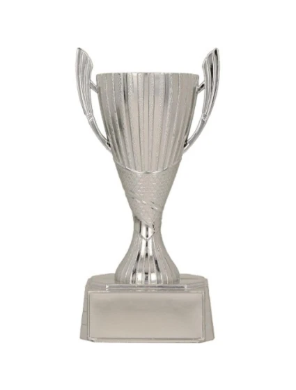 Stříbrný plastový kelímek model 21827504 Stříbrný plastový kelímek model 21827504