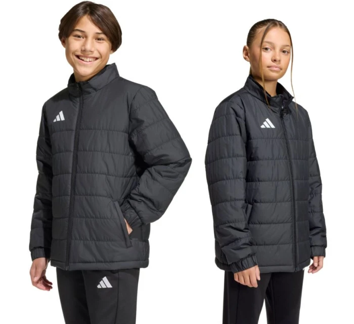 Dětská bunda adidas Entrada 26 Light černá JZ9124 Dětská bunda adidas Entrada 26 Light černá JZ9124