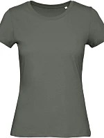 B&C Inspire T /women_° Dámské tričko Medium Fit z bio bavlny 01.TW43 millennial khaki