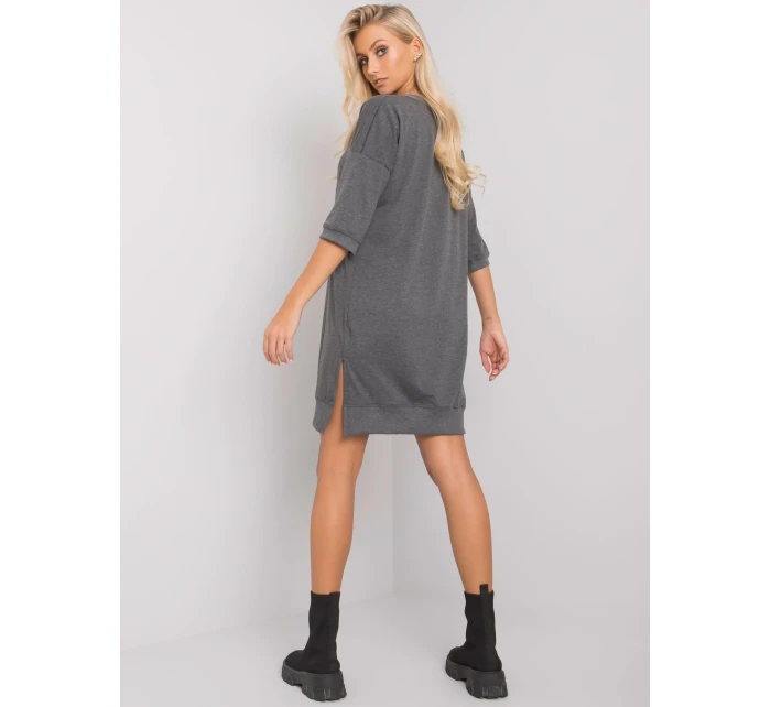 Šaty RV SK 6273.47P tmavě šedá