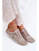 Dámské polobotky z přírodní kůže Artiker – béžové Dámské polobotky z přírodní kůže Artiker – béžové