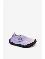 Dětské boty na suchý zip  Fialové model 22181921 - Boto