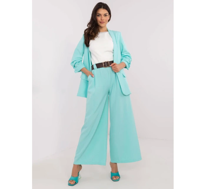 Spodnie DHJ SP mietowy model 20831781 - FPrice Spodnie DHJ SP mietowy model 20831781 - FPrice