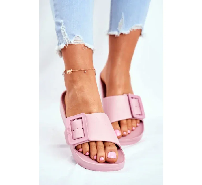 Dámské elegantní pantofle Big Star - růžové Dámské elegantní pantofle Big Star - růžové