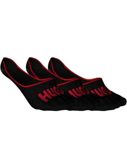 HUGO 3 PSL NERO černé pánské ponožky (50514921-001) HUGO 3 PSL NERO černé pánské ponožky (50514921-001)