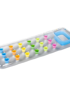 MÓDNÍ PLÁŽOVÝ MATERIÁL 190x70 cm 27131 STŘÍBRNÝ